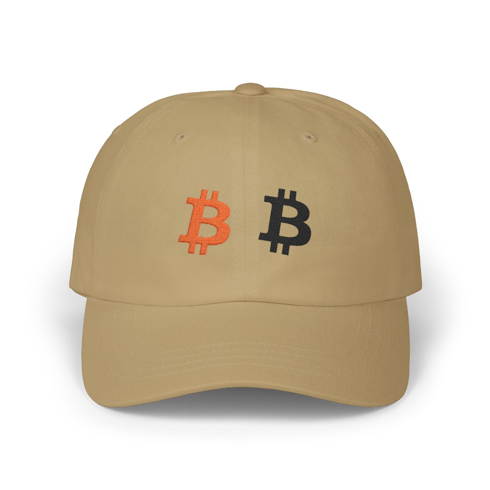 - Bitcoin Dual Logo Dad Cap — Crypto Embroidered Baseball Hat - NoowAI Shop Bitcoin Dual Logo Dad Cap — Crypto Embroidered Baseball Hat - Image 19