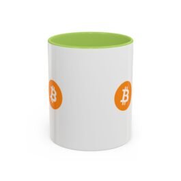 Bitcoin Accent Coffee Mug – 11oz & 15oz