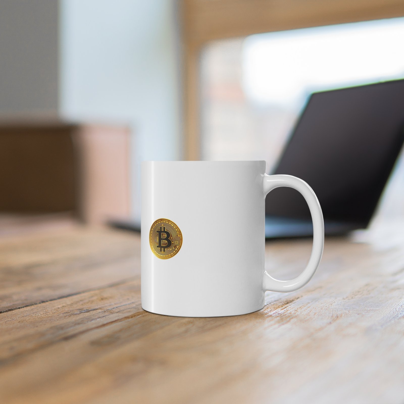 - Bitcoin Coffee Mug - 11oz Cryptocurrency Coin Design - NoowAI Shop Bitcoin Coffee Mug - 11oz Cryptocurrency Coin Design - Image 6