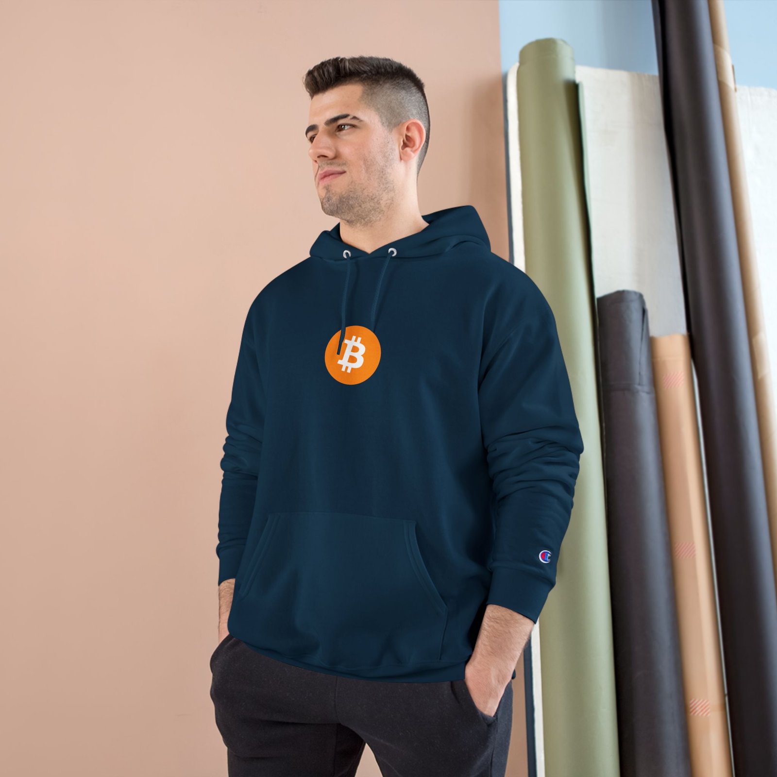 - Bitcoin Champion Hoodie - Cozy Cryptocurrency Sweatshirt - NoowAI Shop Bitcoin Champion Hoodie - Cozy Cryptocurrency Sweatshirt - Image 23