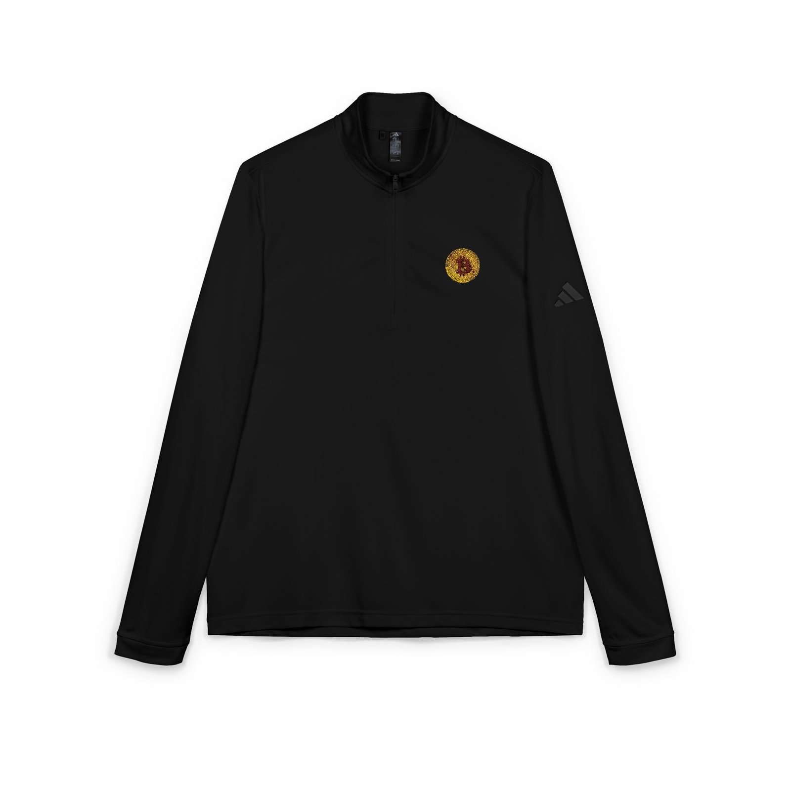 - Bitcoin adidas® Embroidered Sunflower Quarter-Zip Pullover (BTC Logo) — White Athletic Lightweight - NoowAI Shop Bitcoin adidas® Embroidered Sunflower Quarter-Zip Pullover (BTC Logo) — White Athletic Lightweight - Image 30