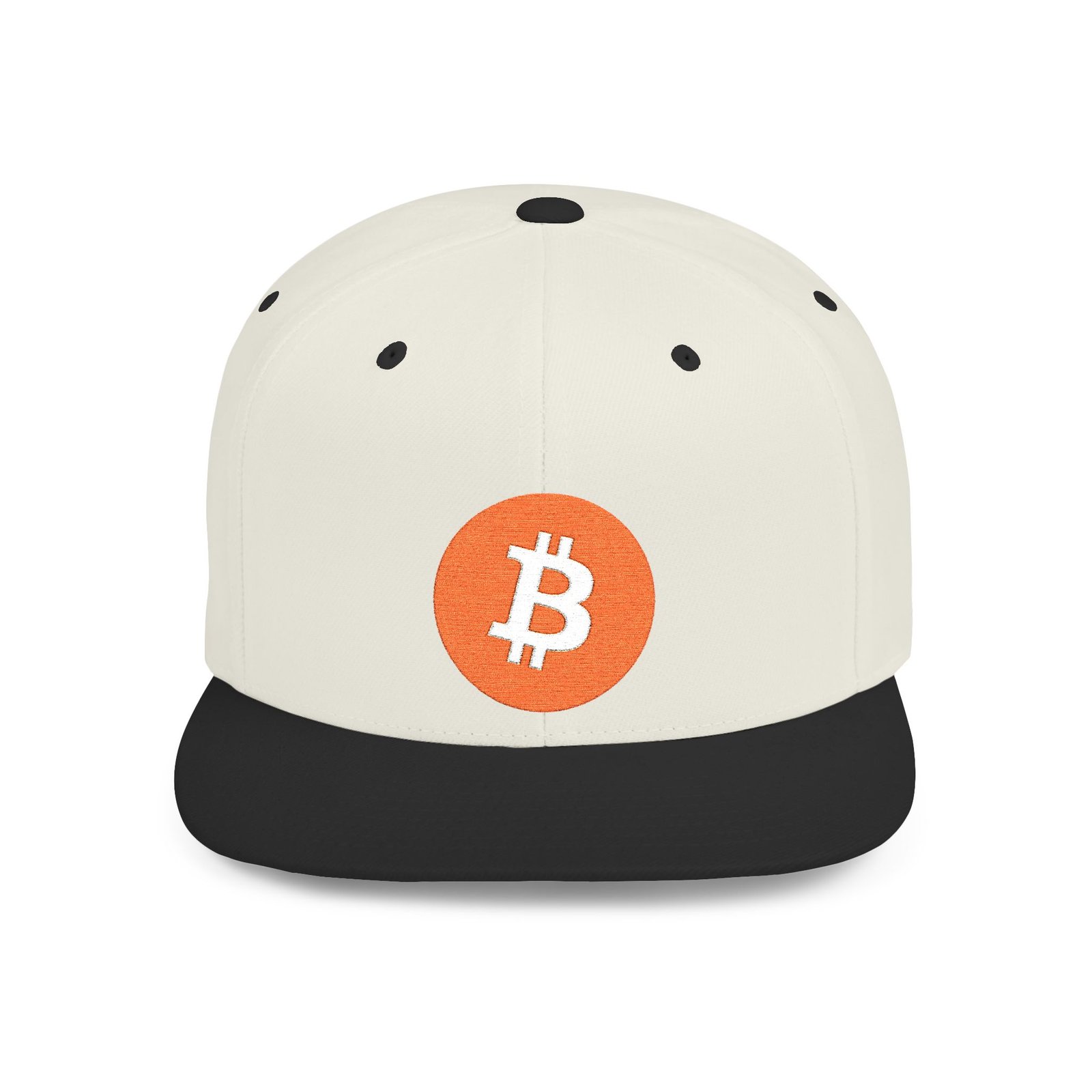 - Bitcoin Flat Bill Snapback Hat - NoowAI Shop Bitcoin Flat Bill Snapback Hat - Image 40