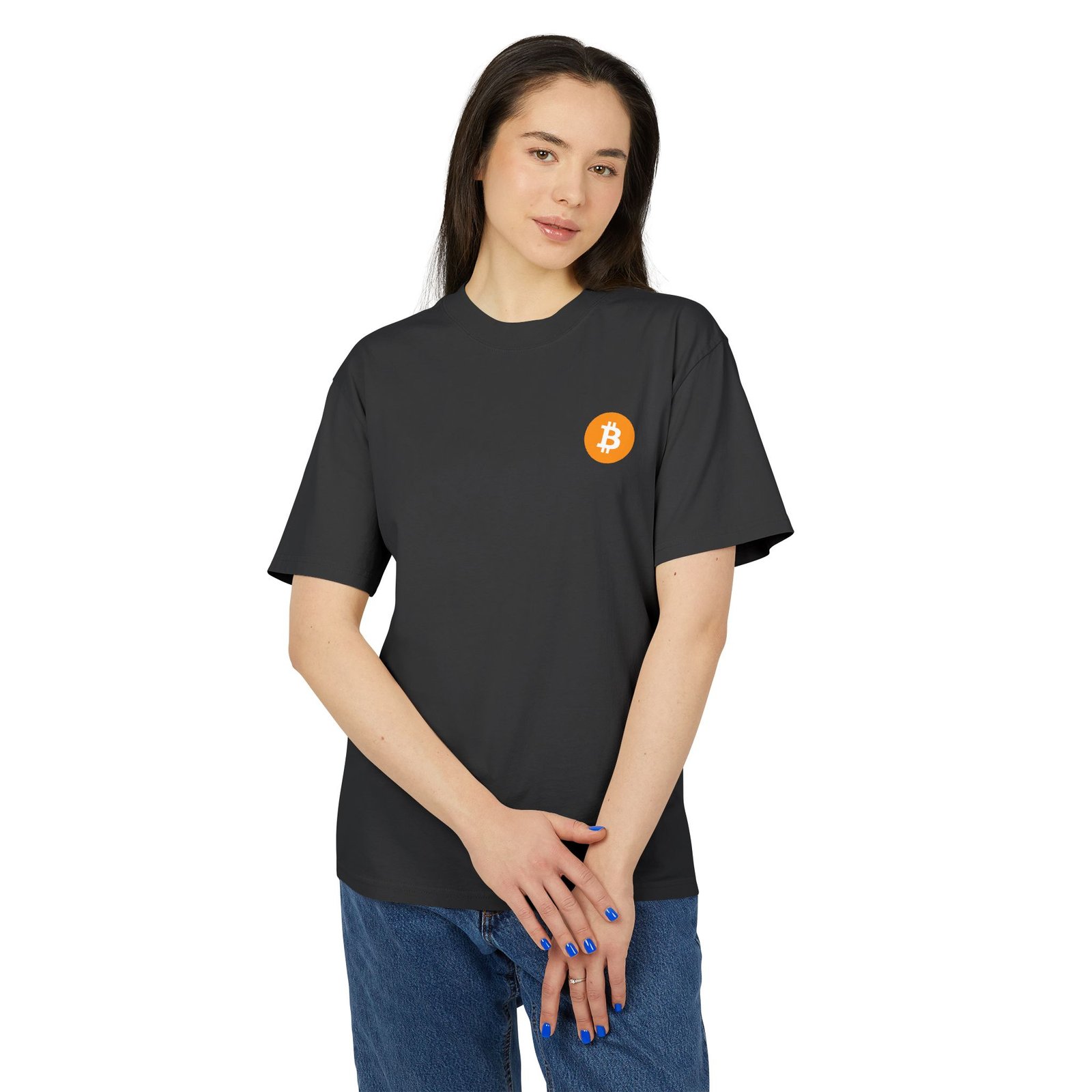 - Bitcoin Faded Tee - Unisex Heavyweight T-Shirt for Crypto Enthusiasts - NoowAI Shop Bitcoin Faded Tee - Unisex Heavyweight T-Shirt for Crypto Enthusiasts