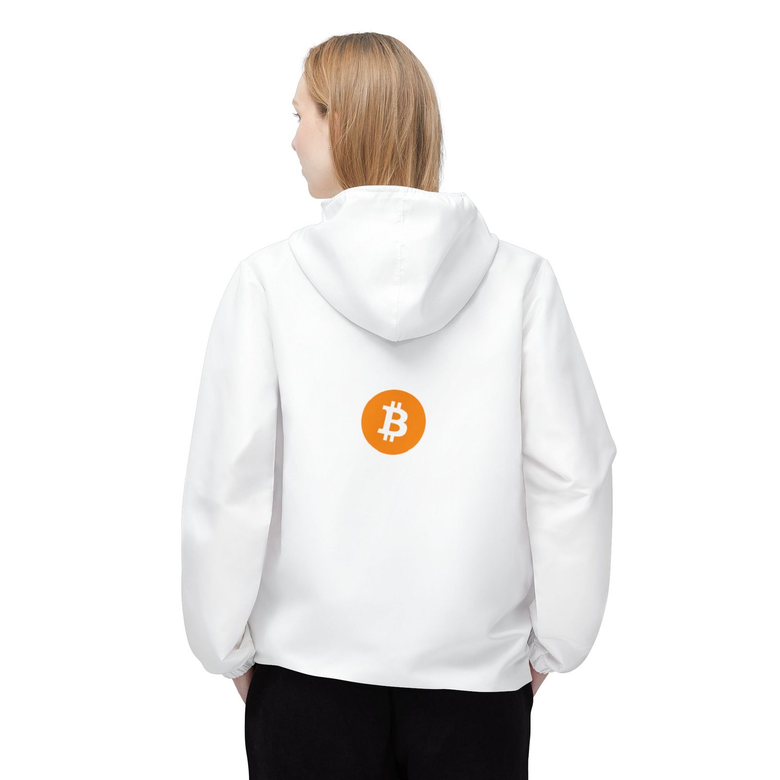 - Bitcoin Windbreaker Jacket for Crypto Enthusiasts - NoowAI Shop Bitcoin Windbreaker Jacket for Crypto Enthusiasts - Image 4