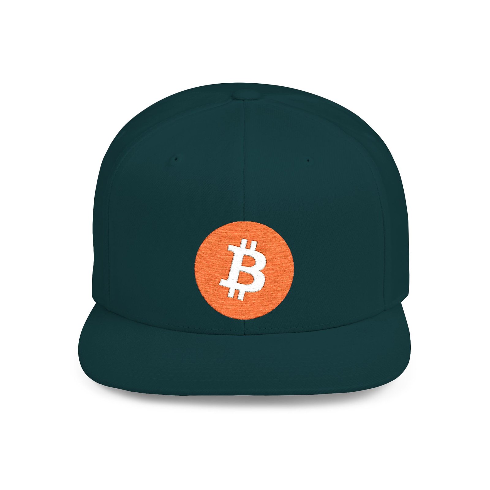 - Bitcoin Flat Bill Snapback Hat - NoowAI Shop Bitcoin Flat Bill Snapback Hat - Image 16