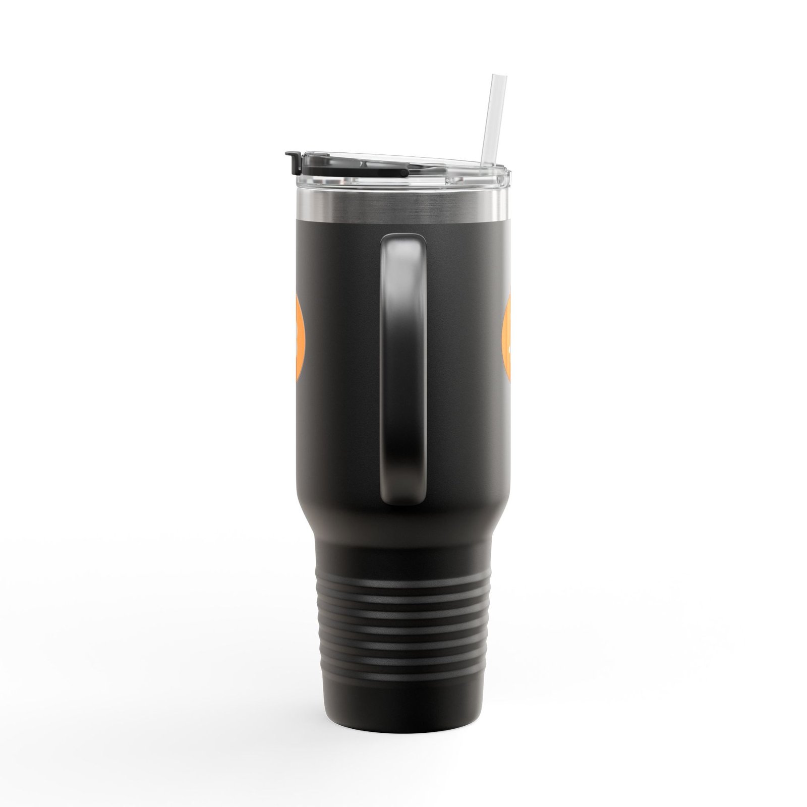 - Bitcoin Insulated Travel Mug - 40oz with Straw - NoowAI Shop Bitcoin Insulated Travel Mug - 40oz with Straw - Image 4