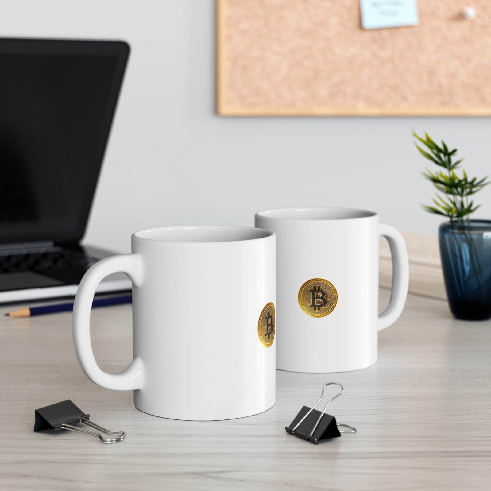 - Bitcoin Coffee Mug - 11oz Cryptocurrency Coin Design - NoowAI Shop Bitcoin Coffee Mug - 11oz Cryptocurrency Coin Design - Image 5