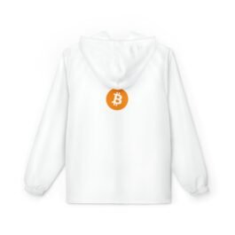 Bitcoin Windbreaker Jacket for Crypto Enthusiasts
