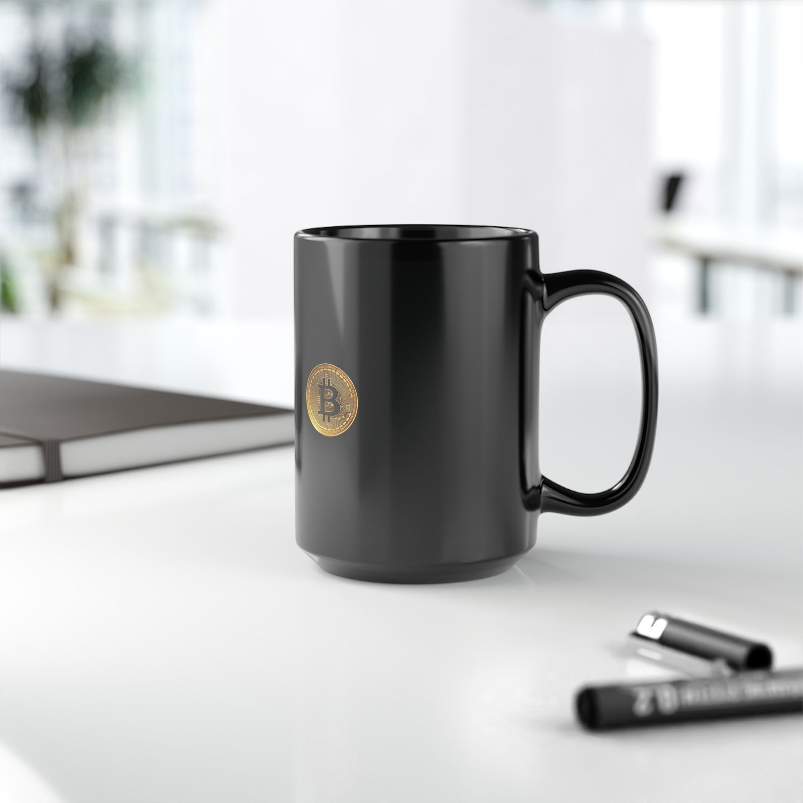 - Bitcoin Coffee Mug (golden BTC color) – Black Ceramic Crypto Coin Mug (11oz, 15oz) - NoowAI Shop Bitcoin Coffee Mug (golden BTC color) – Black Ceramic Crypto Coin Mug (11oz, 15oz) - Image 17