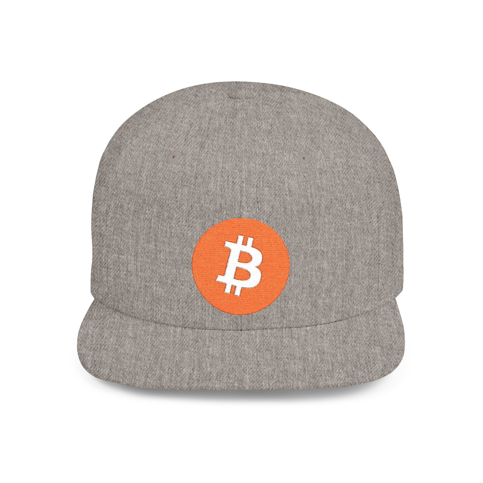 - Bitcoin Flat Bill Snapback Hat - NoowAI Shop Bitcoin Flat Bill Snapback Hat - Image 43