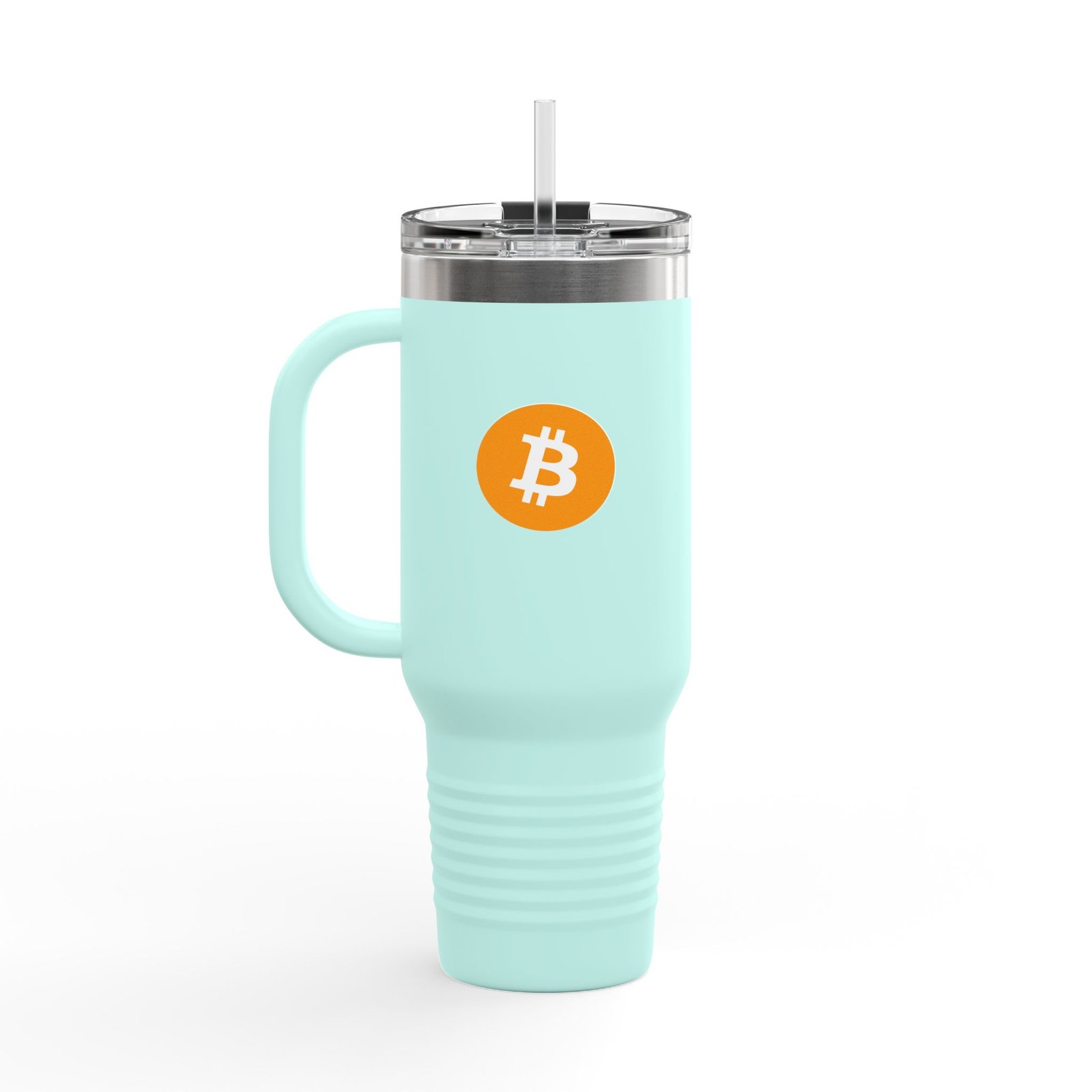- Bitcoin Insulated Travel Mug - 40oz with Straw - NoowAI Shop Bitcoin Insulated Travel Mug - 40oz with Straw - Image 29